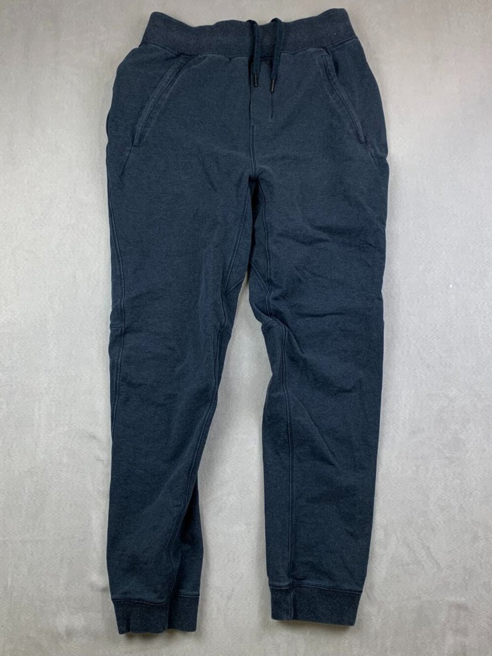 Lululemon Mens Sweatpants Small Navy Blue Cross Cut Jogger Tapered 29" M5458S